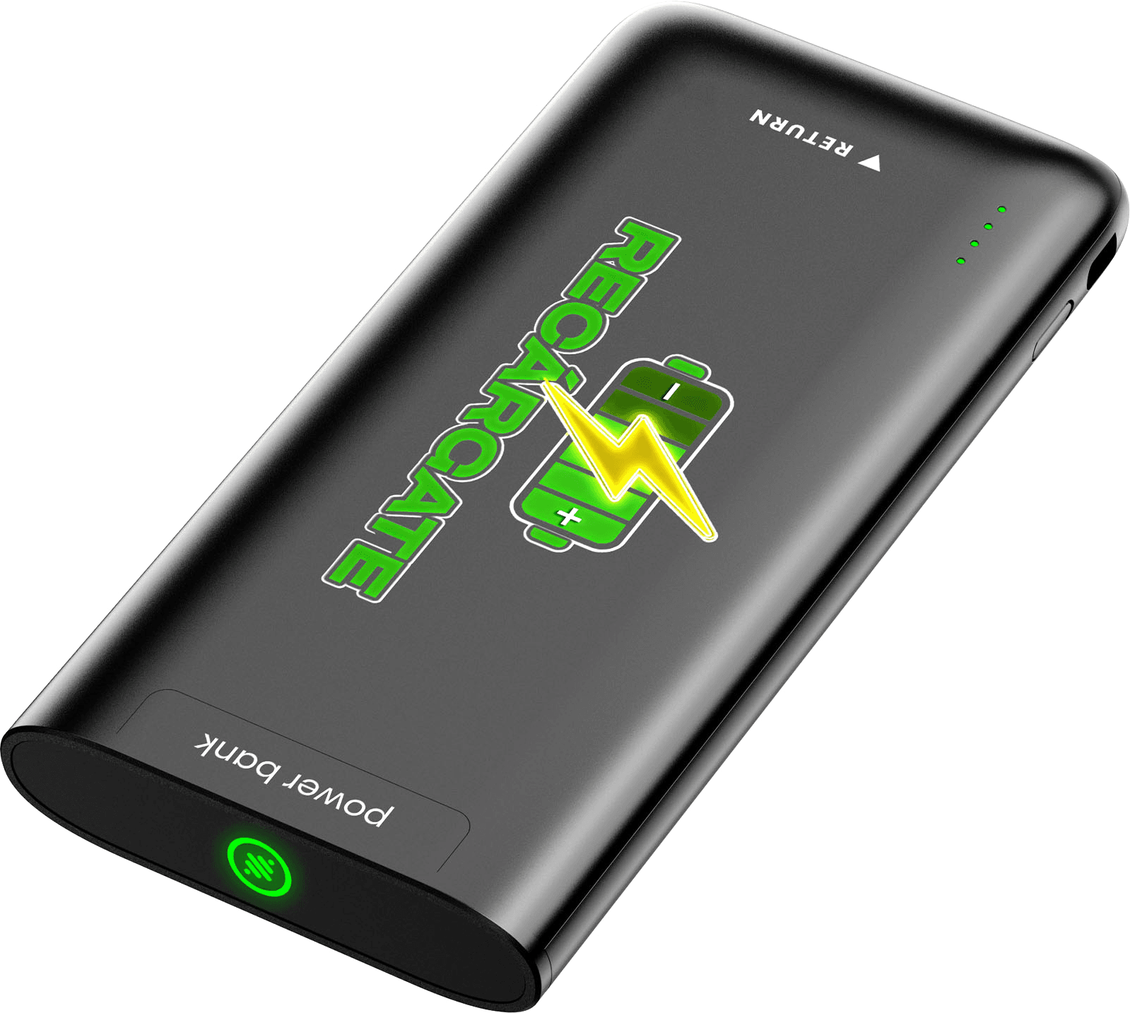 Power bank Recárgate 6.000 mAh — vista 3D